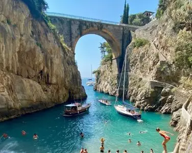 Private transfer and day trip excursion to the famous Furore fjord and Conca dei Marini on the Amalfi Coast